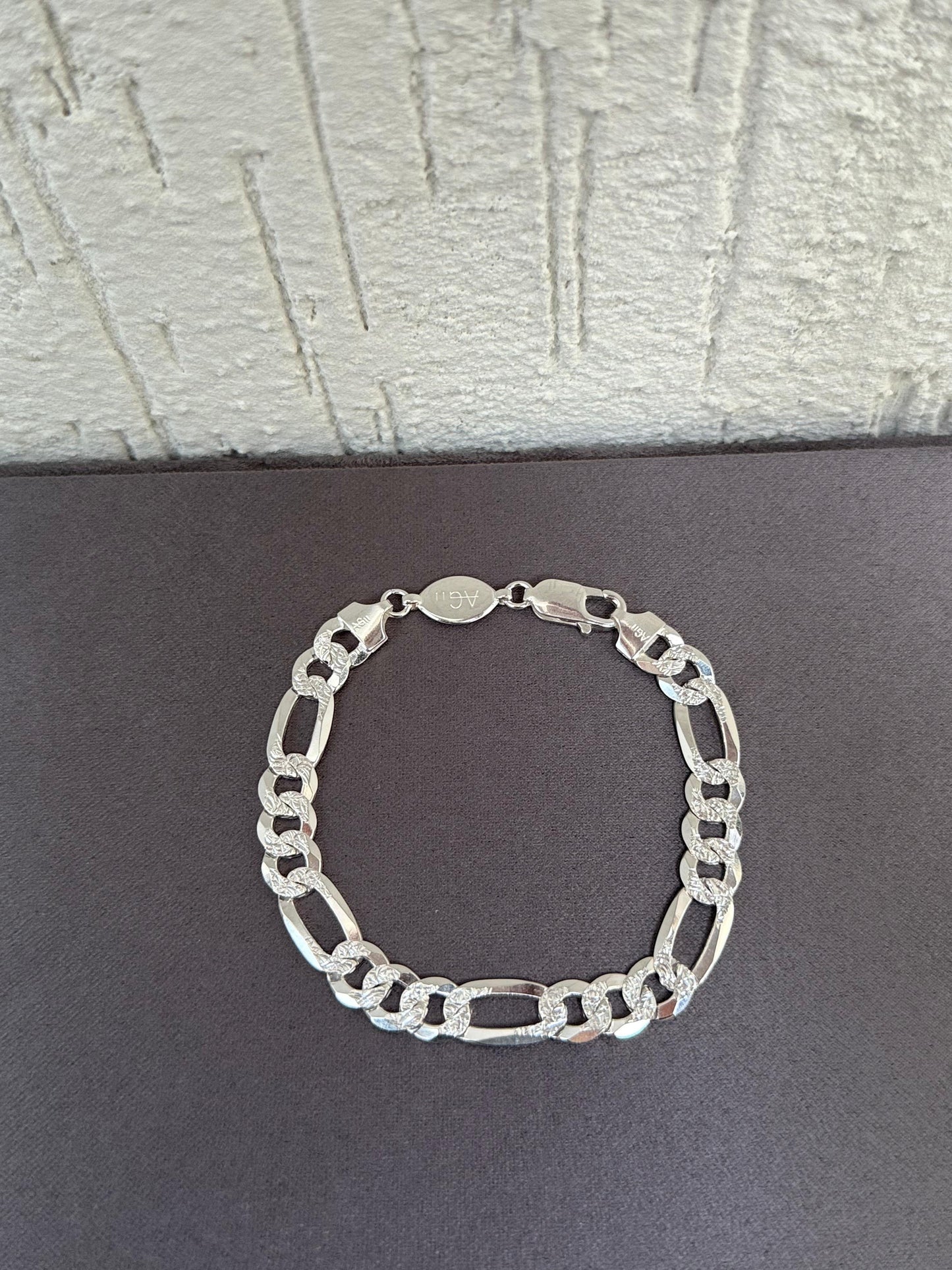 Contemporary Link Bracelet - Sterling Silver 925