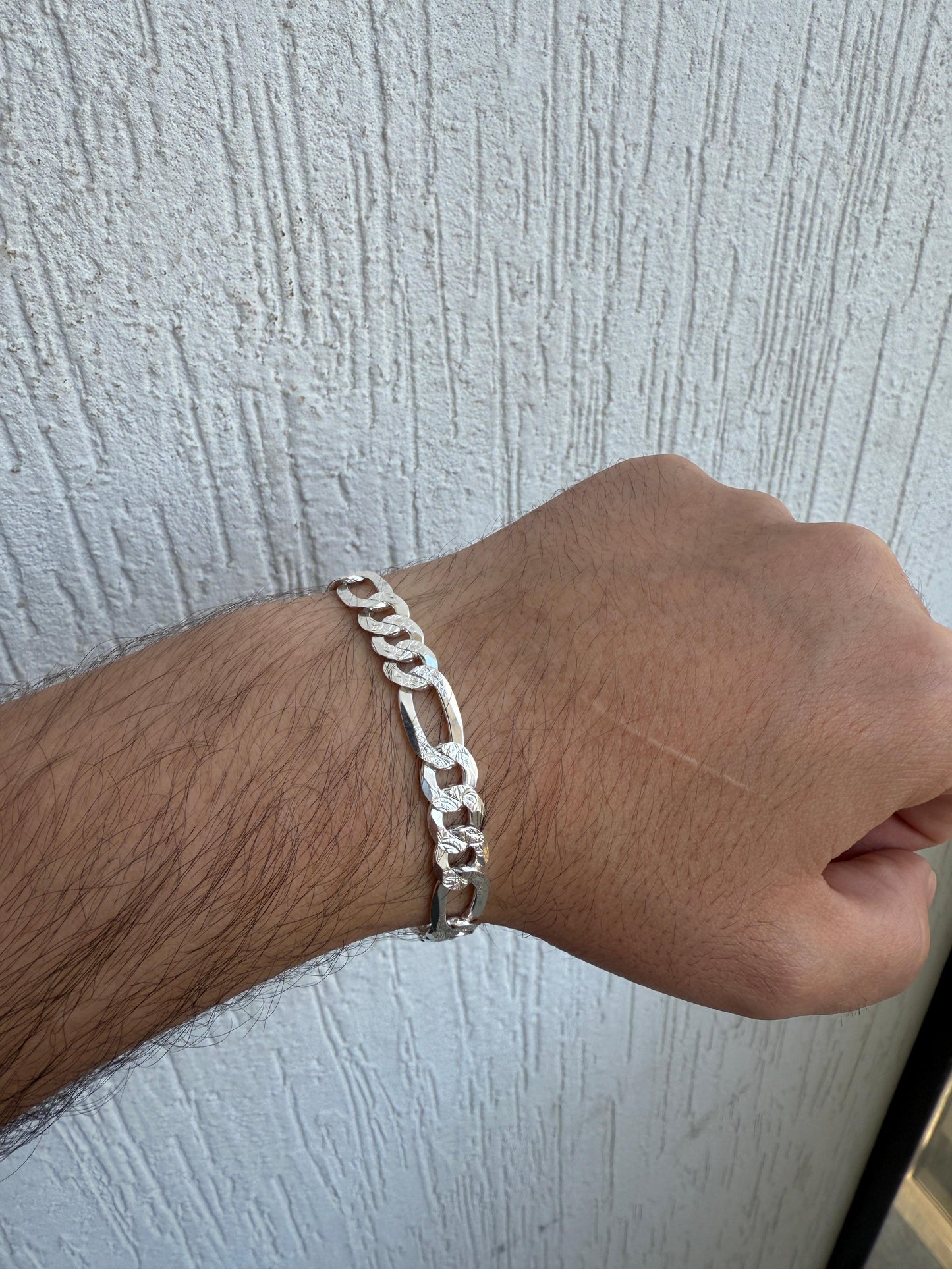 Contemporary Link Bracelet - Sterling Silver 925