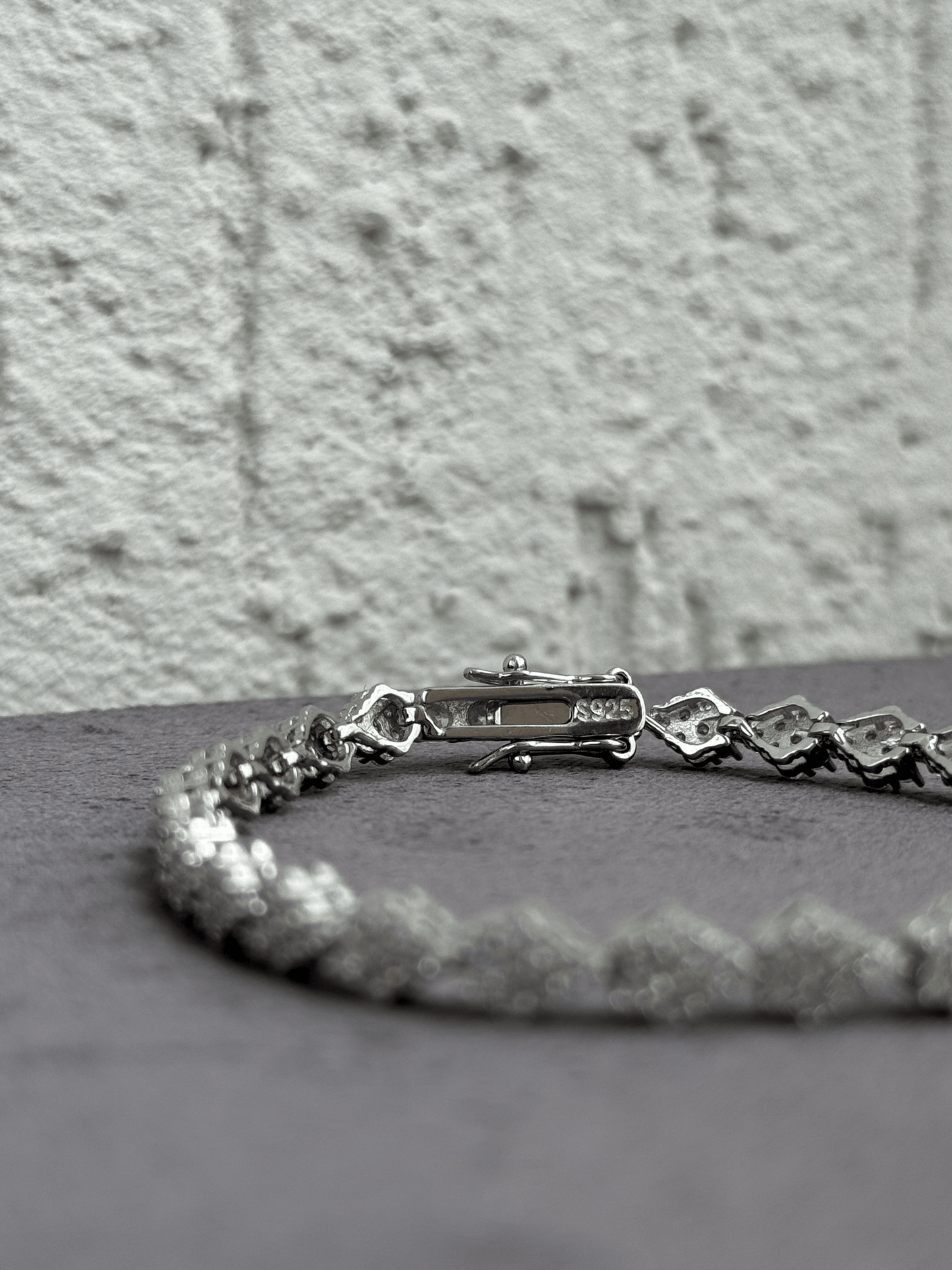 Radiant Bloom Bracelet - Sterling Silver 925 with Sparkling Zircon Stones